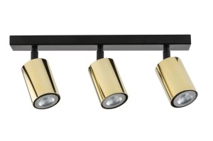 Reflektory Zoom 3 czarny mosiądzowany