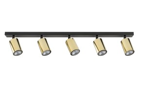 Reflektory Zoom 5 czarny mosiądzowany