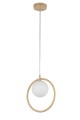 AQUA 1 lampa wisząca złoty beż