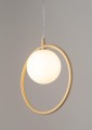 AQUA 1 lampa wisząca złoty beż