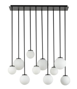 Lampa wisząca Tulia 10 długi biały