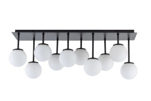 Lampa sufitowa Tulia 10 krótki biały