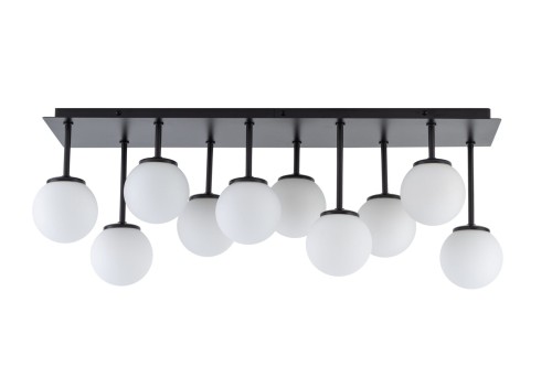 Lampa sufitowa Tulia 10 krótki biały