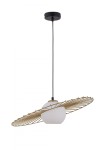 SOL 1 CZARNY_ ZŁOTY lampa wisząca