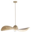 Lampa wisząca kompozytowa Kapello L złoty 76cm