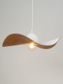 Lampa wisząca kompozytowa Kapello M biały/miedź 55cm