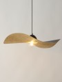 Lampa wisząca kompozytowa Kapello L czarny/złoty 76cm