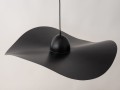Lampa wisząca kompozytowa Kapello L czarny/złoty 76cm