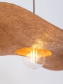 Lampa wisząca kompozytowa Kapello M brązowy/miedziany 55cm