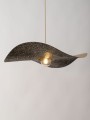 Lampa wisząca kompozytowa Kapello L złoty/czarny nakrapiany 76cm