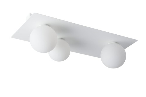 ARGON 3 prostokąt biały plafon