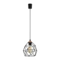 Lampa wisząca 1-punktowa GALAXY czarny/miedziany 