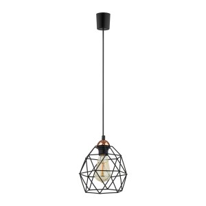 Lampa wisząca 1-punktowa GALAXY czarny/miedziany 