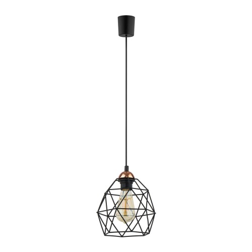 Lampa wisząca 1-punktowa GALAXY czarny/miedziany 