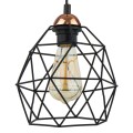 Lampa wisząca 1-punktowa GALAXY czarny/miedziany 