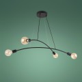 HELIX BLACK LAMPA WISZĄCA 4