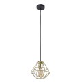 DIAMOND GOLD LAMPA WISZĄCA 1 PŁ