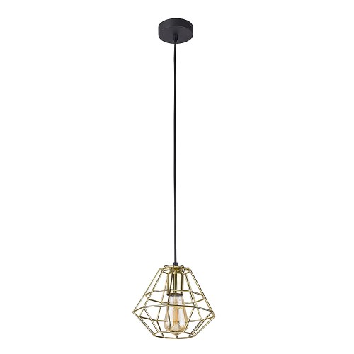 DIAMOND GOLD LAMPA WISZĄCA 1 PŁ
