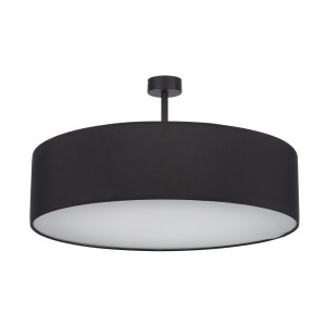 RONDO BLACK LAMPA SUFITOWA 4  600