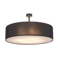 RONDO BLACK LAMPA SUFITOWA 4  600
