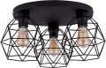 GALAXY BLACK LAMPA SUFITOWA 3 P KOŁO