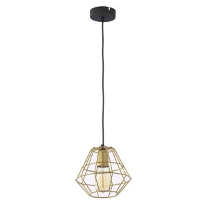 DIAMOND MM ZŁOTY PROSZEK LAMPA WISZĄCA 1