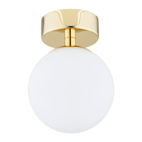 Natynkowa lampa plafon FLAVIO ZŁOTY MIEDZIANY KULA 4004 ARGON