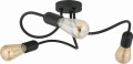 WAVE BLACK LAMPA SUFITOWA 3  E27
