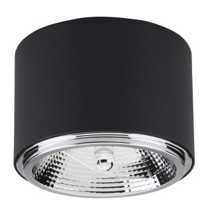 MORIS BLACK LAMPA SUFITOWA 1 PŁ