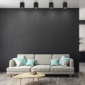 ORION M BLACK LAMPA SUFITOWA 1 PŁ