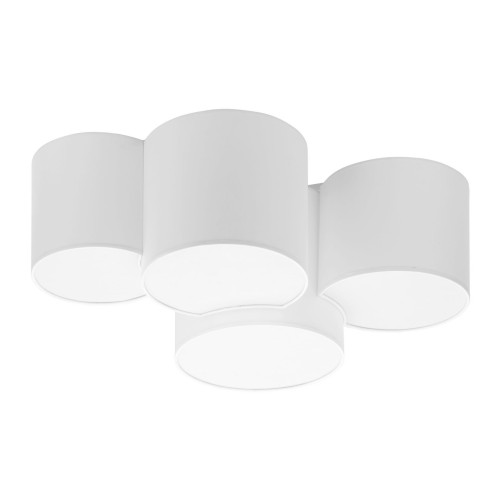 MONA WHITE LAMPA SUFITOWA 4 PŁ