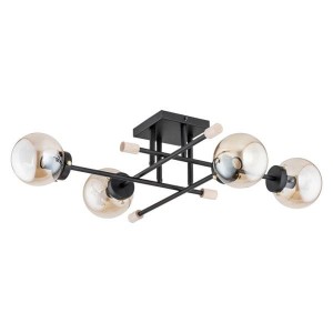 Lampa sufitowa 4-punktowa TRANSFER czarny