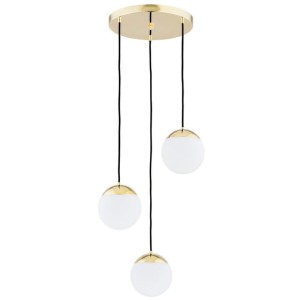 Lampa plafon glamour złoty LIVIA 1416 ARGON