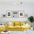 ALTEA WHITE LAMPA SUFITOWA 4 + ŻARÓWKI