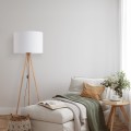 TOKYO WHITE LAMPA PODŁOGOWA 1 SOSNA POSTARZANA