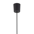 Lampa wisząca 1-punktowa nowoczesna/loftowa DIAMOND NEW BLACK/GOLD M