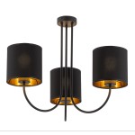 TORENS BLACK LAMPA SUFITOWA 3
