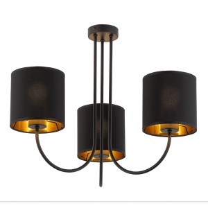 TORENS BLACK LAMPA SUFITOWA 3