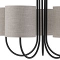 Lampa sufitowa z abażurami 5-punktowa TORENS NATURE/beżowy