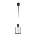 Lampa wisząca 1-punktowa nowoczesna SIERRA BLACK/GRAFIT