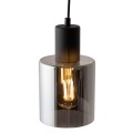 Lampa wisząca 1-punktowa nowoczesna SIERRA BLACK/GRAFIT