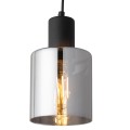 Lampa wisząca 1-punktowa nowoczesna SIERRA BLACK/GRAFIT