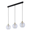 DEVON LAMPA WISZĄCA 3  LISTWA TRANSPARENT