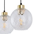 DEVON LAMPA WISZĄCA 3  LISTWA TRANSPARENT