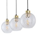 DEVON LAMPA WISZĄCA 3  LISTWA TRANSPARENT