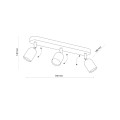 TOP BLACK LAMPA SUFITOWA 3