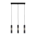 VIVIEN BLACK/GOLD LAMPA WISZĄCA 3 LISTWA