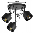 Lampa sufitowa ustawne KLOSZE #055