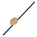 JAVA II BLACK WOOD KINKIET 1