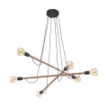 HELIX WOOD ORZECH LAMPA WISZĄCA 6